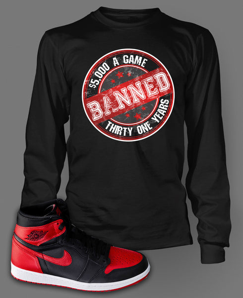 jordan banned t shirt