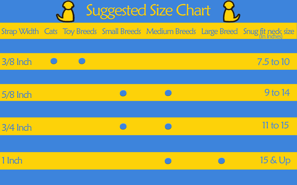 Pet Collar Sizing