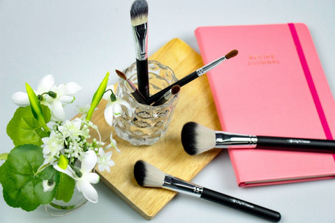 Crownbrush Pro Essentials Makeup Brush Set Brushes