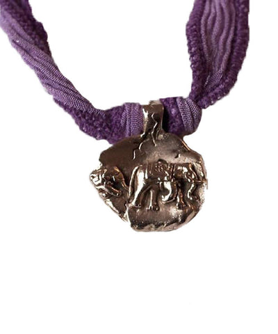 catherine michiels Bracelet charm Elephant Mathilda en bronze