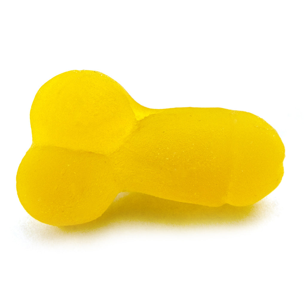These gummy dicks come in a variety of assorted colors and flavors. 
