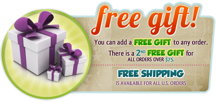 Free Gift With Any Order