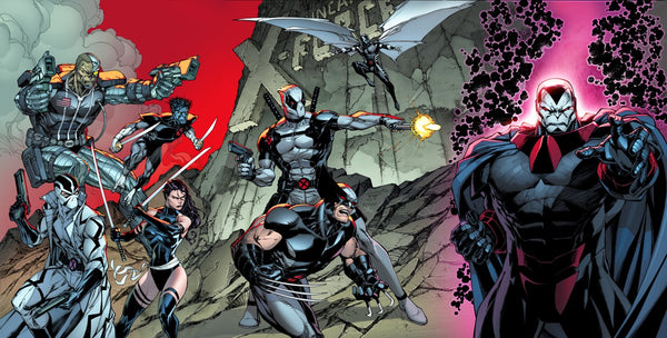 Scott Williams Uncanny X-Force Homage Cover igcomicstore exclusive Litho 33x17
