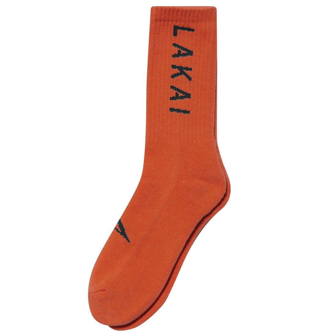 Lakai "Simple Crew Sock" (Muted Red) - Plazashop