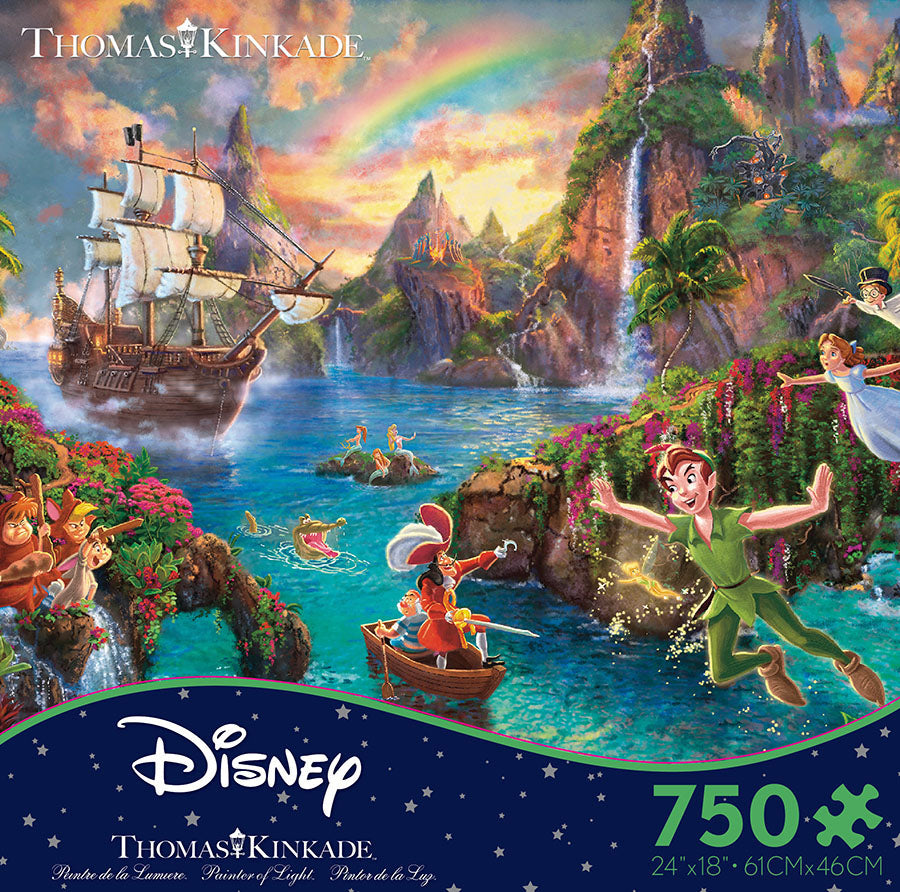 750 Pieces Puzzle for sale online Ceaco 2903-3 Disney Thomas Kinkade Beauty and The Beast Castle 