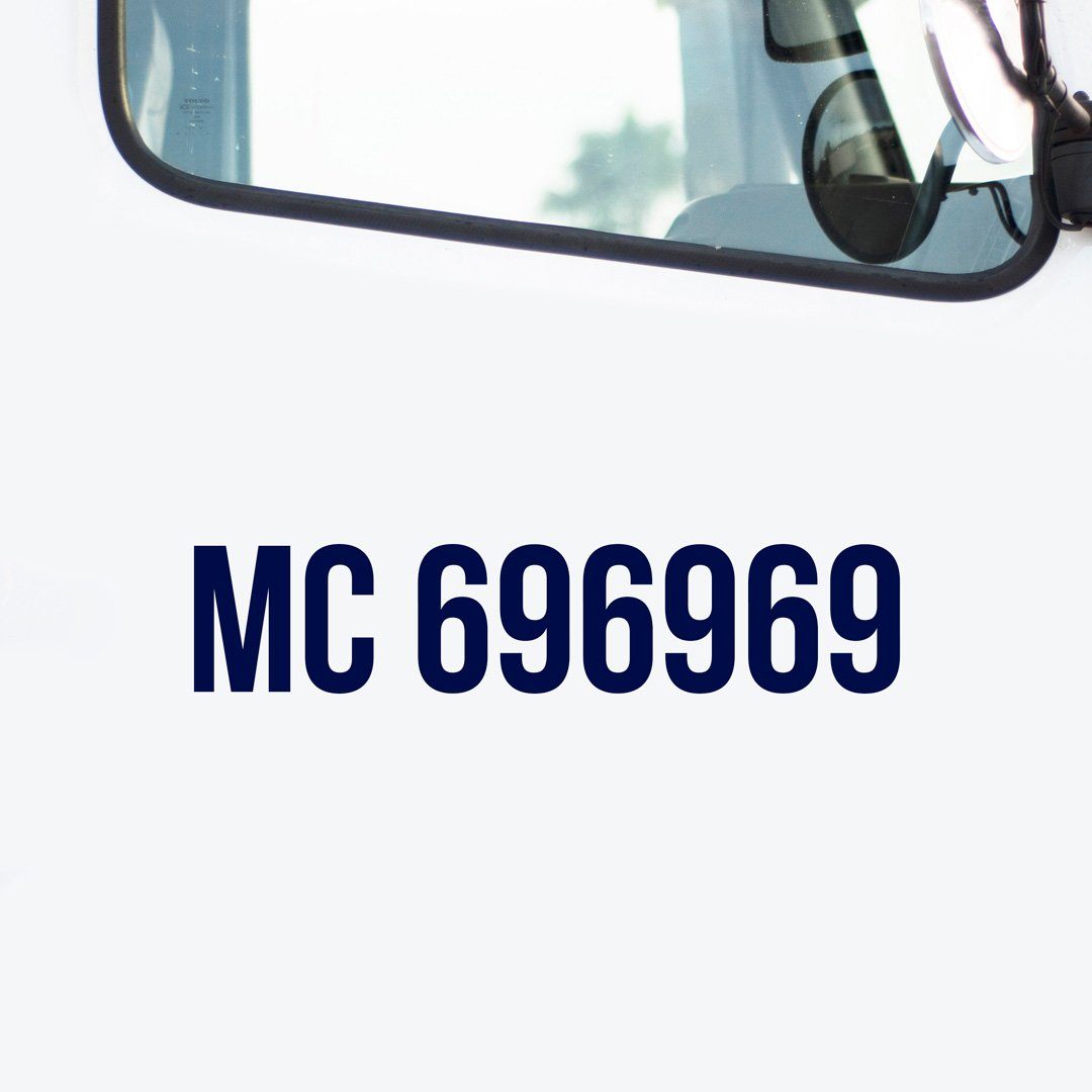MC Number Decal, 2 Pack – US Decals