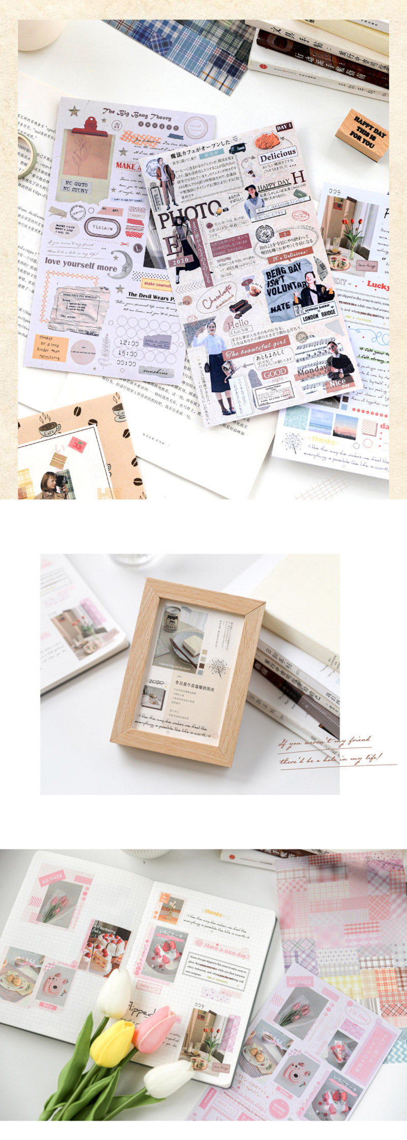 Life Style Scrapbooking Paper Stickers
