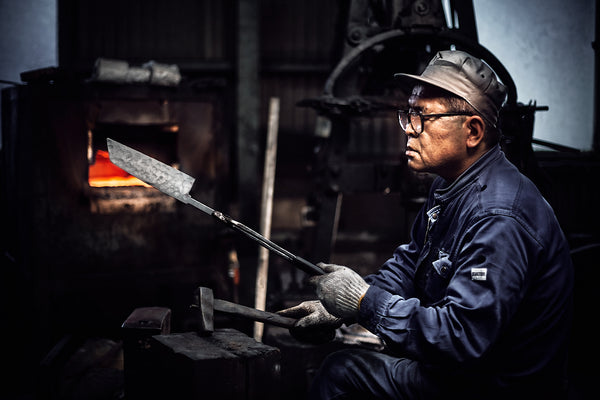 Forging by hand
