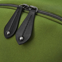 Detail shot of the Zip pulls on the rockham backpack