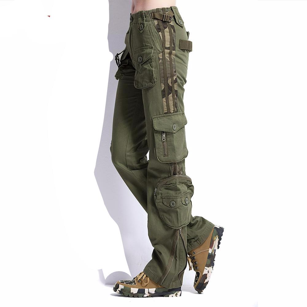 women's military cargo pants