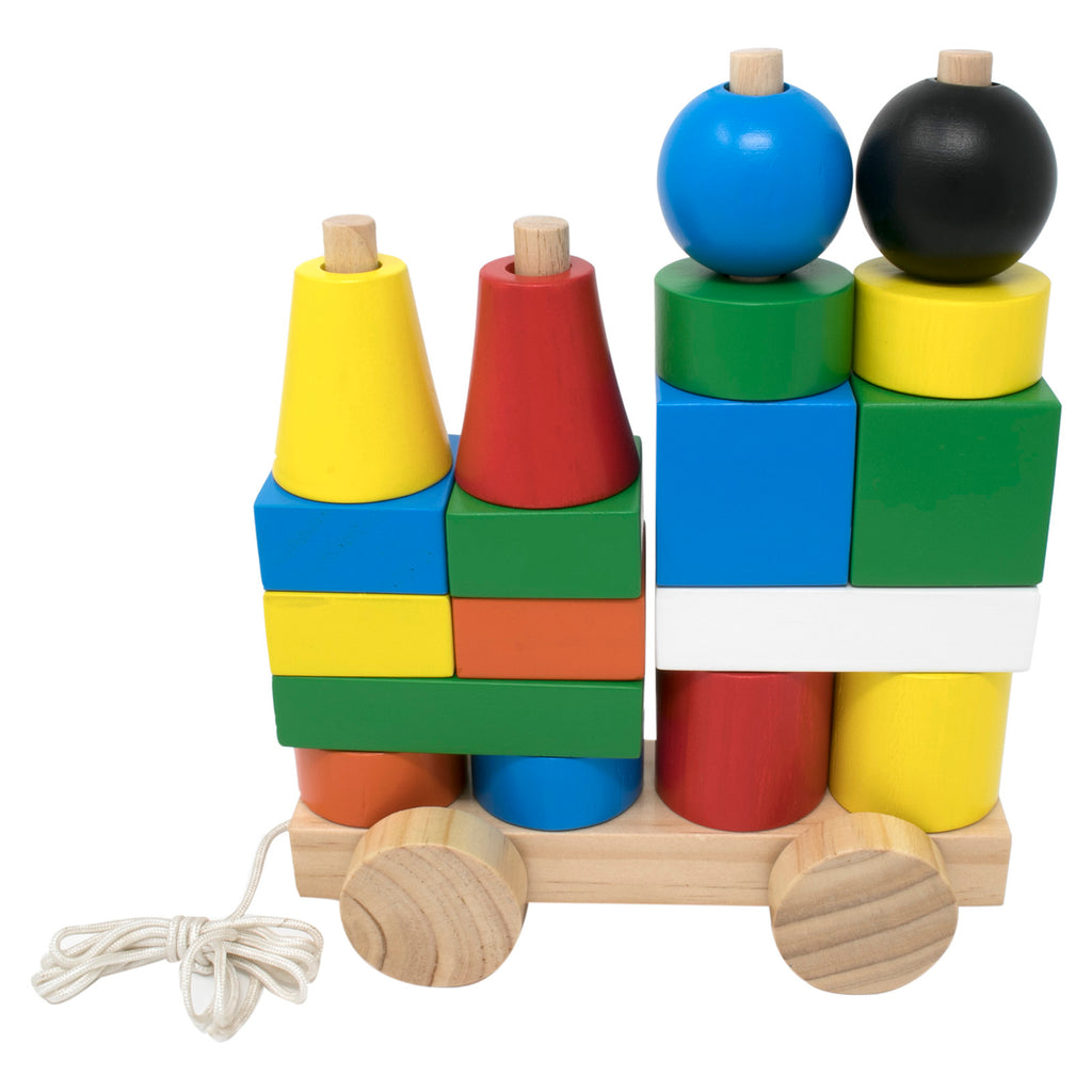 elc wooden stacking train
