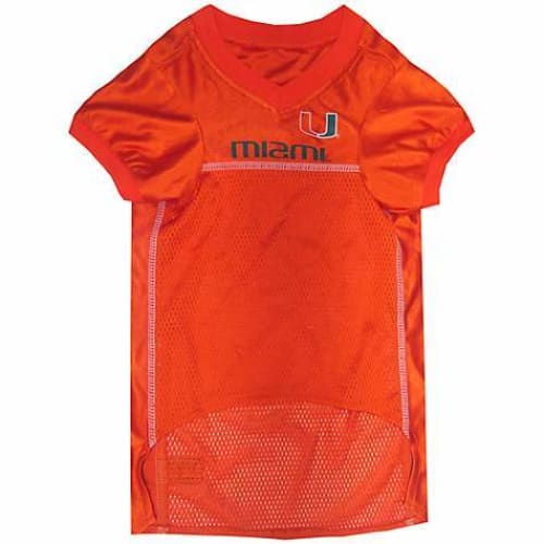 miami hurricanes dog jersey