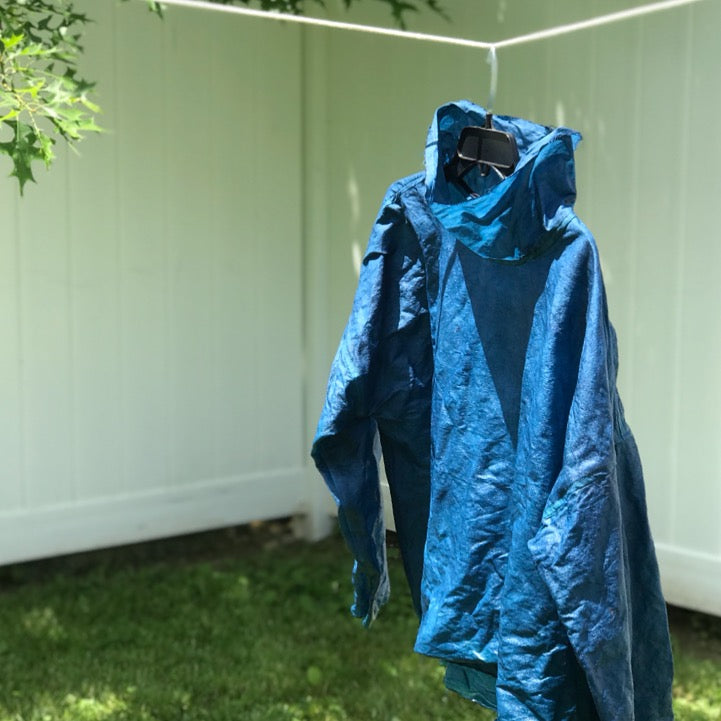 Indigo Top Drying