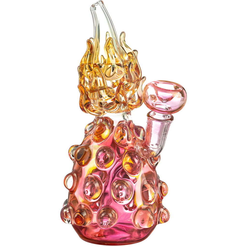 Pineapple Themed Glass Bong - Kings Pipes