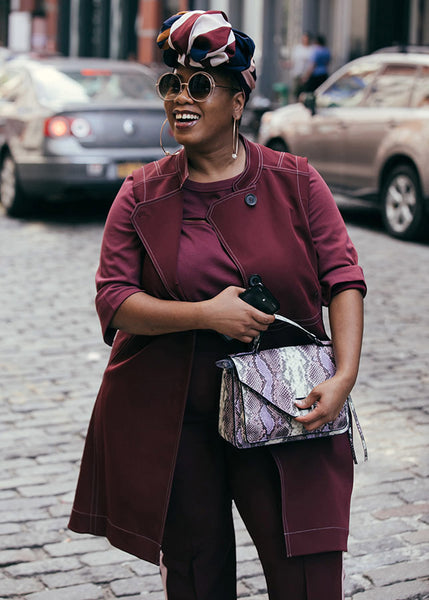 See Rose Go Plus Size Street Style New York Fashion Week 