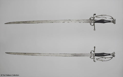 Wallace Collection A489 Swiss Sabre Saber Landsknecht sword 