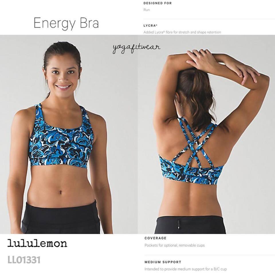 lululemon energy bra blue