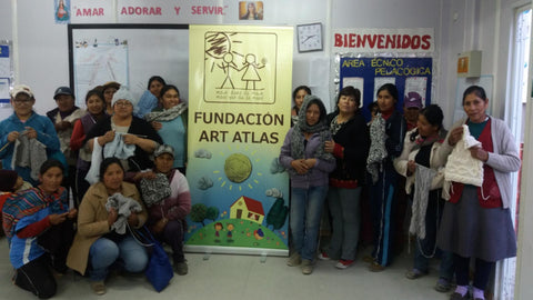 fundacion art atlas FOUR alpaca sweater