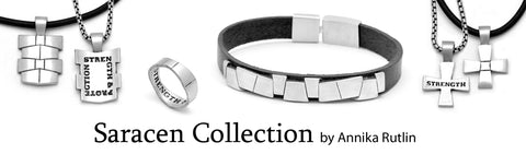 Annika Rutlin sterling silver Saracen jewellery collection