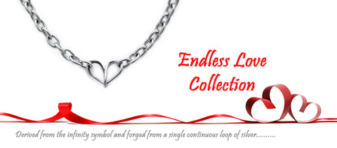 Endless Love designer silver jewellery collection based on the infinity symbol by Annika Rutlin