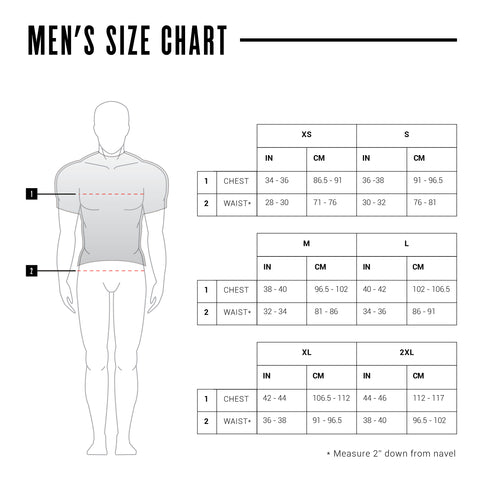 Bike Size Chart Mens