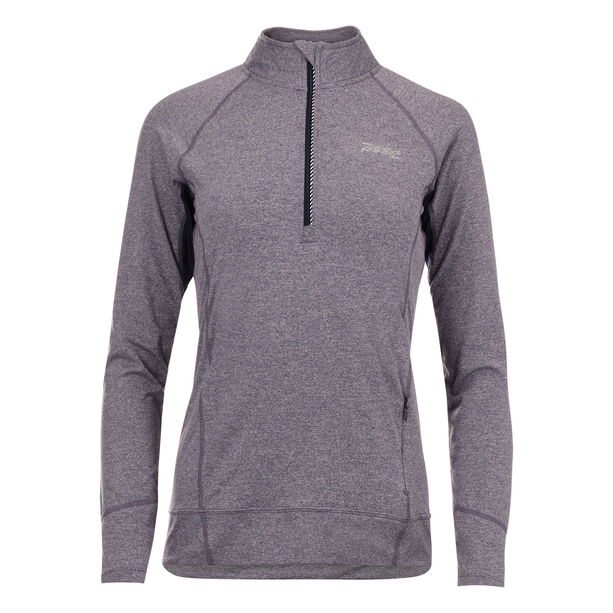 womens running zip top