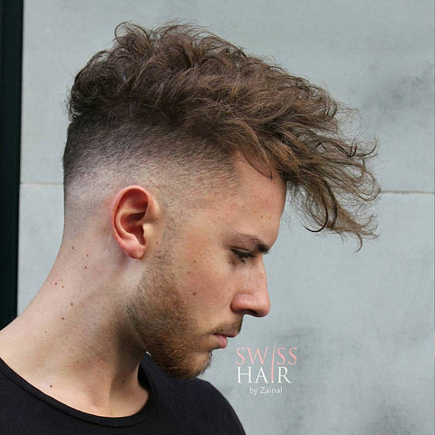 mens Long Fringe Haircut