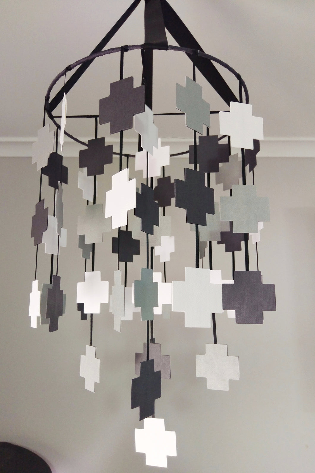 Monochrome Cross Mobile