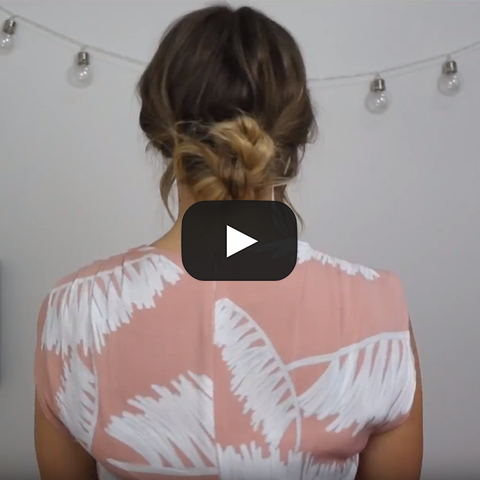 Holiday Hair Inspiration 2 Minute Updo | Price Attack
