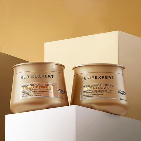 L’Oreal Professionnel Serie Expert Absolut Repair Gold Quinoa +Protein Masque | Price Attack