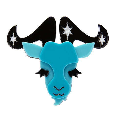 Erstwilder: In The Stars: Capricorn the Controlled Brooch