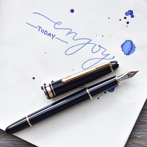 Montblanc Meisterstück 144 Black Fountain Pen