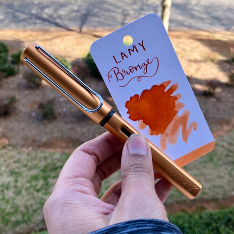 Bronze LAMY Al-Star - T52 Ink Writing