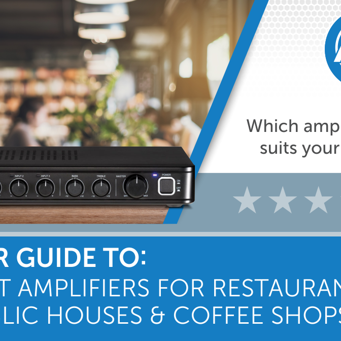 Best amplifiers for restaurants and pubs