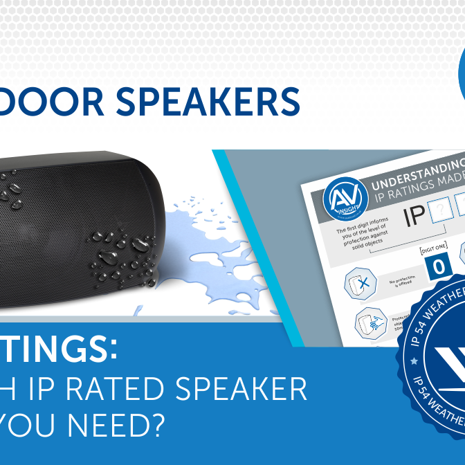 Understanding IP ratings and outdoor speakers