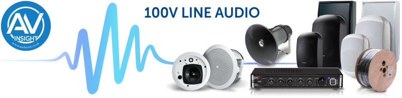 What is 100V Line audio system?