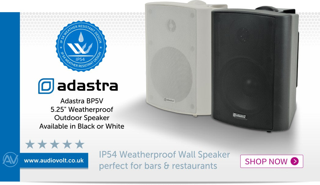 Show now for the Adastra BP5V weatherproof speaker 