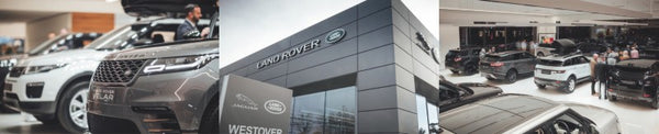 Jaguar Land Rover Showroom at Westover Christchurch