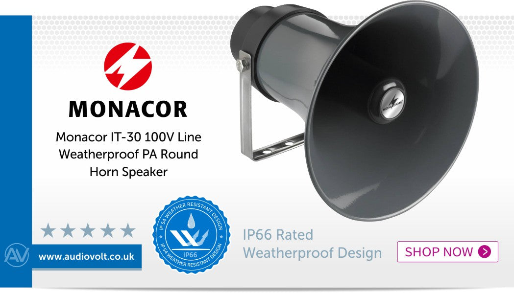 Shop now for the Monacor IT-30 horn speaker 