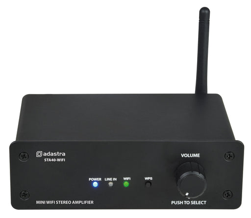 Adastra WiFi Network Stereo Amplifier with Internet Radio & Wireless Music Streaming