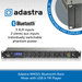 Adastra MM321 Bluetooth Rack Mixer with USB & FM Player & multiple XLR / RCA inputs