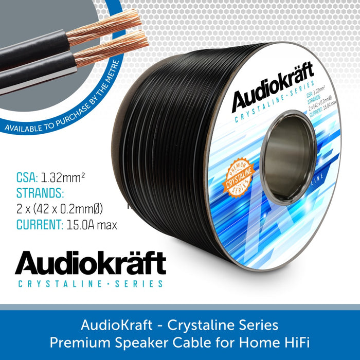 Audiokraft 6.5 inch Premium 60W Ceiling Speakers & Adastra A2 Bluetooth Amplifier