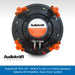 Audiokraft PCS-40 - 40W In-Ceiling Speakers & Adastra A4 Amplifier, Dual-Zone System