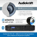 Audiokraft PCS-40 - 40W 6.5 inch In-Ceiling Speakers & Adastra A2 Bluetooth Amplifier