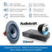 Audiokraft PCS-40 - 40W 6.5 inch Ceiling Speakers & Adastra A2 Bluetooth Amplifier