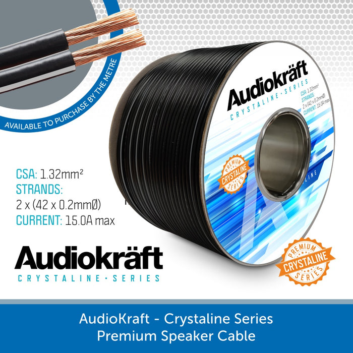 Audiokraft PCS-40 - 40W 6.5 inch Ceiling Speakers & Adastra A2 Bluetooth Amplifier