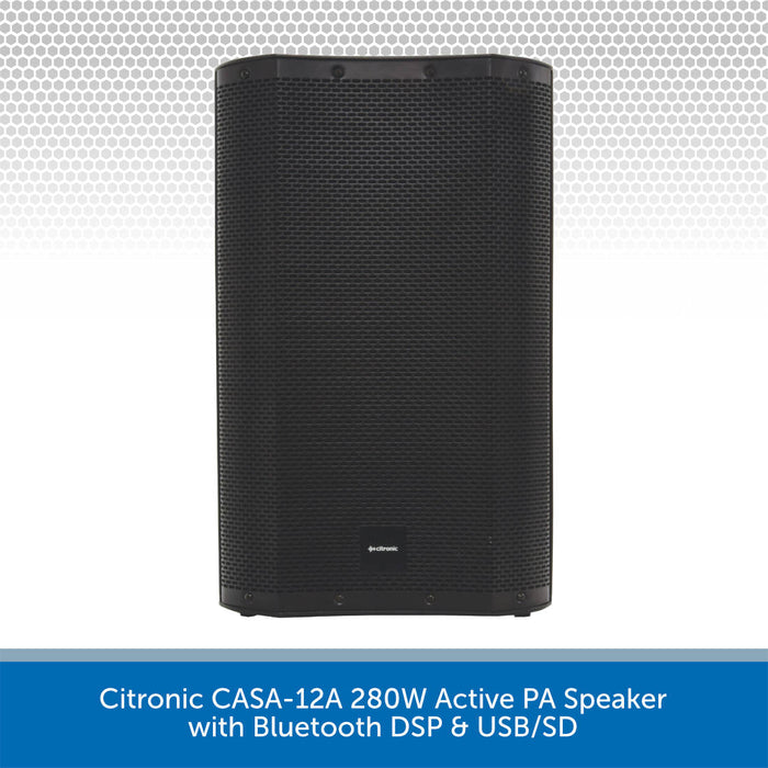 Citronic 1060W 2.1 System with CASA-12A Speakers and CASA-15BA Subwoofer