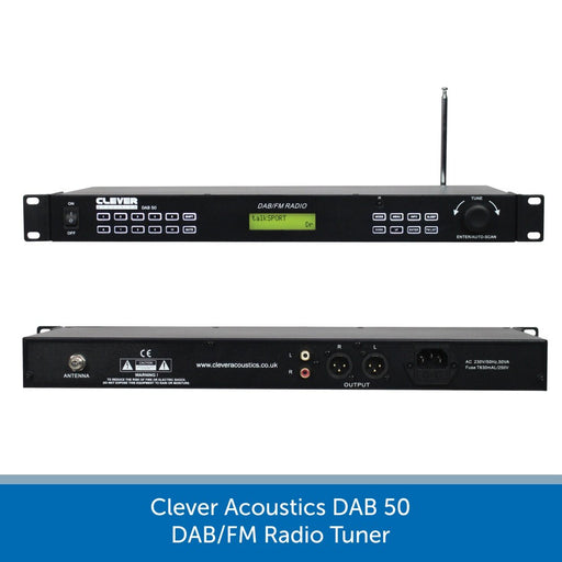 Clever Acoustics DAB 50 DAB/FM Radio Tuner