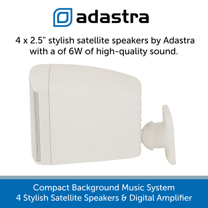 Adastra stylish satellite speakers