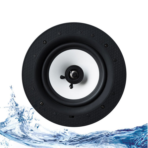 Lithe Audio 6.5 inch 2-Way Passive IP44 Waterproof Ceiling Speakers (Pair)